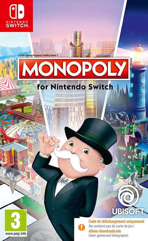 Monopoly voor Nintendo Switch (Code in Box)