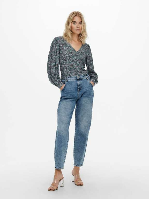 ONLY ankle high waist jeans