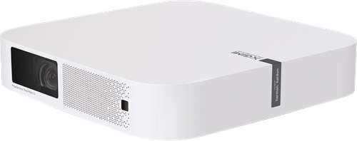XGIMI Elfin compacte projector (DLP, 1920x1080, 800lm, 3D-ready, HDMI 2.0, WLAN, BT, Android TV 10, 900g) voor €399 @ Eleonto