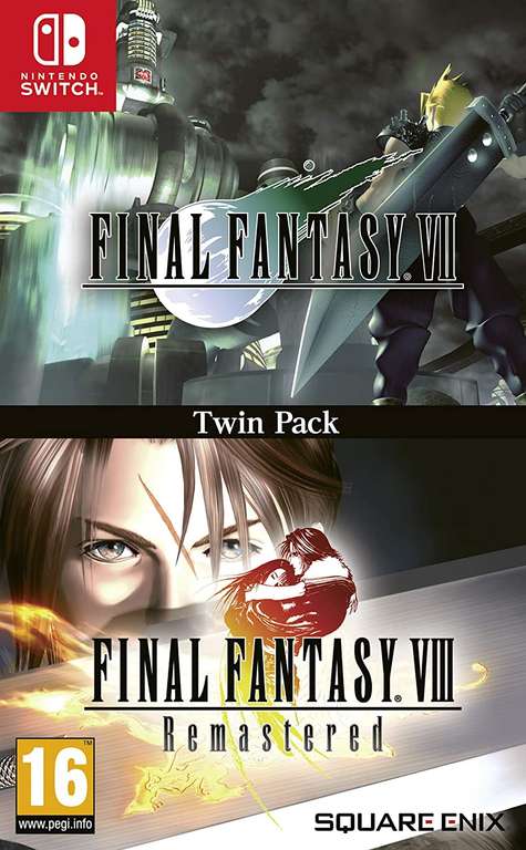 Final Fantasy VII & VIII Remastered Twin Pack (Nintendo Switch) @ Amazon.nl