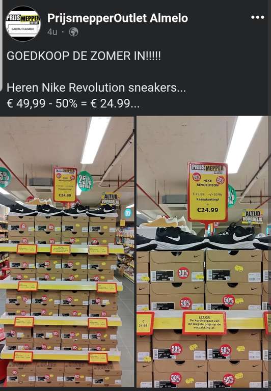 Nike Revolution Sneakers PrijsmepperOutlet Almelo