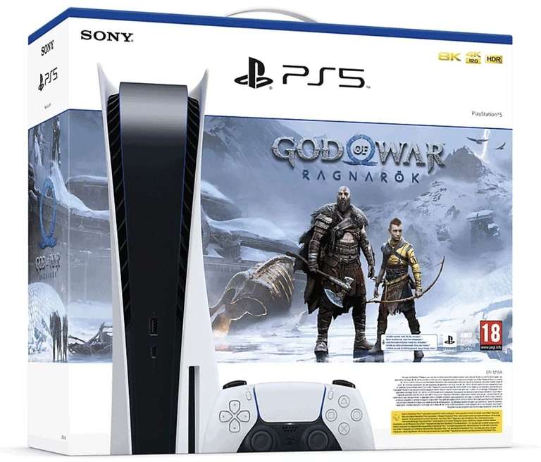 PlayStation5 console God of War Ragnarok-bundel