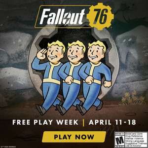 Fallout 76 Gratis proefperiode tot 18 april op PlayStation, Xbox, PC (Steam)