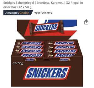 Snickers (32 stuks x 50 gram)