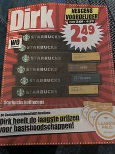 Starbucks koffiecups voor nespresso apparaten bij DIRK