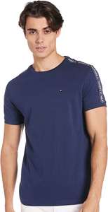 Blauw Tommy Hilfiger heren T-Shirt (S t/m XL)