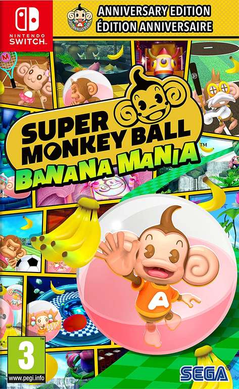 Super Monkey Ball Banana Mania - Launch Edition (Nintendo Switch)