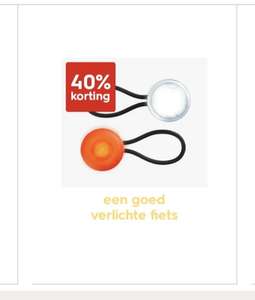 40% korting op diverse fietsverlichting