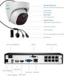 Reolink beveiligingssysteem met 4 camera's + NVR (RLK8-520D4-5MP) voor €419,99 @ Amazon NL