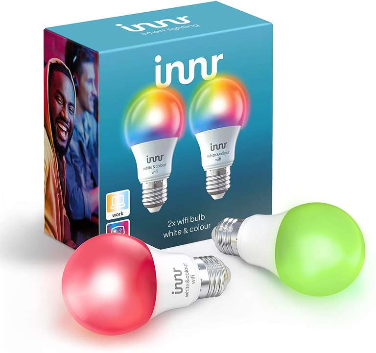 Innr WiFi Bulb White & Color E27 (2-pack)