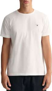 GANT Solid heren T-shirt wit voor €15,33 @ Amazon NL