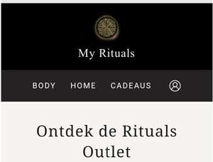 Rituals outlet