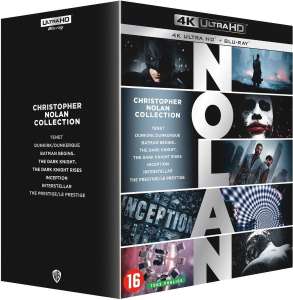 Christopher Nolan Collection 8 Films (4K Ultra HD Blu-ray)