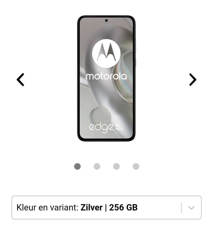 Motorola Edge 30 Neo 256GB Zilver 5G