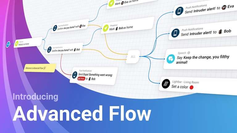50% korting op Homey Advanced Flow software