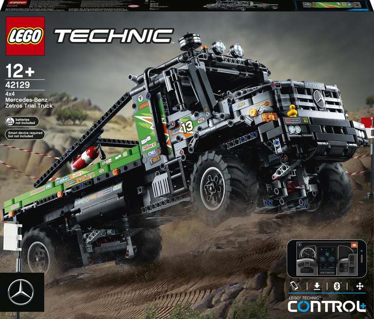 LEGO 42129 Technic 4x4 Mercedes-Benz Zetros Trial Bestuurbare Truck