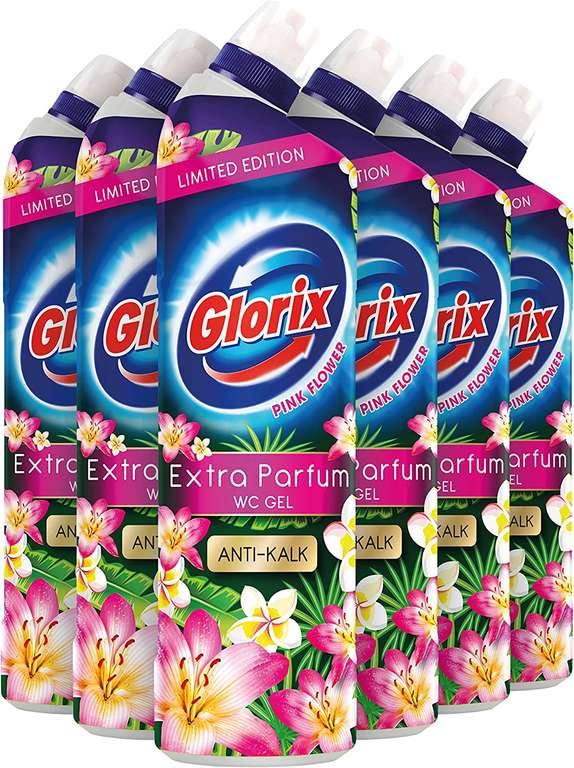 Glorix 6 x 750 ml pink flower (save& subscribe €5,89)
