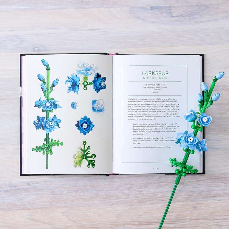 Lego Botanical Almanac: A Field Guide to Brick-Built Blooms hardcover voor €11,02 @ Amazon NL / Bol
