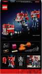 LEGO 10302 Icons Optimus Prime Transformers Collectible 2-in1 Model