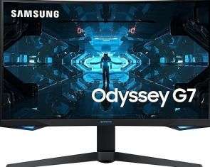 Samsung Odyssey G7 27 inch 1440p Gaming Monitor - 240hz / VA / 1ms