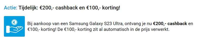 Samsung Galaxy S23 Ultra 1TB met korting i.c.m. abonnement T-Mobile