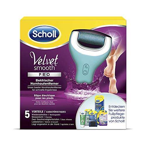 Scholl Velvet Smooth Pro Elektrische Voetvijl - oplaadbaar