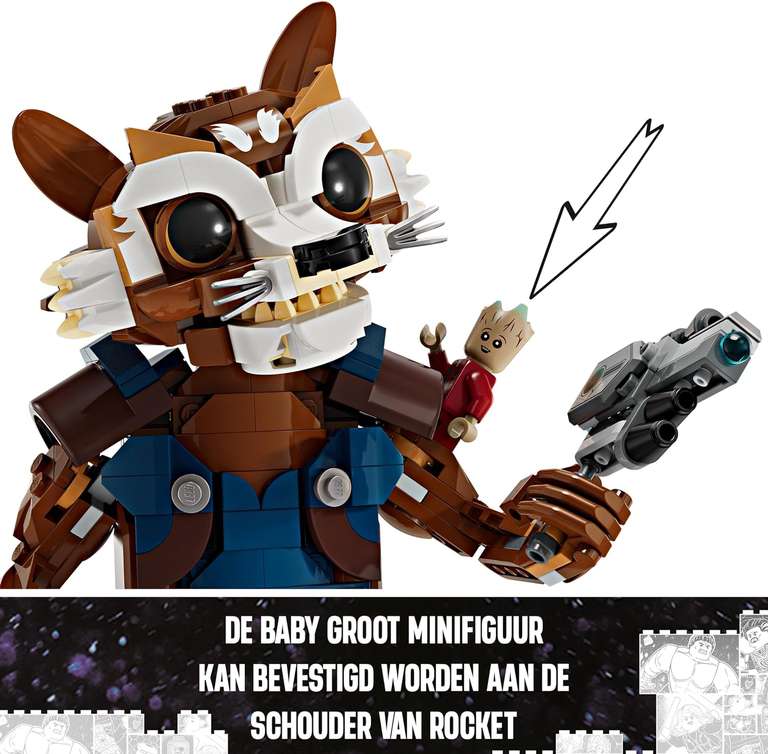LEGO Marvel Rocket and Baby Groot