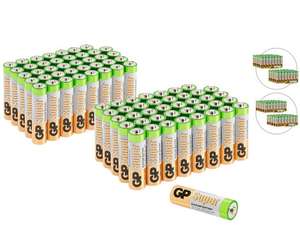 GP Alkaline Super Batterijen (40x AA + 40x AAA) voor €17,95 @ iBOOD