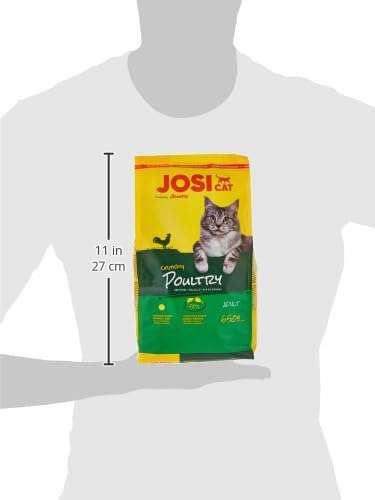 JosiCat Crunchy Poultry 7-pack (7x 650gram, 4,55kg totaal) met mogelijk lange(re) levertijd