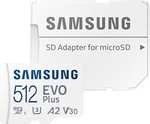 Samsung EVO Plus MicroSDXC 512 GB - versie 2021