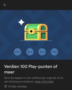 Verdien 100 Google play punten of meer (gratis app kopen van €1)