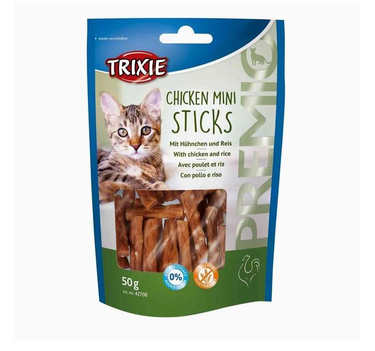 (Prime)Trixie PREMIO Chicken Mini Sticks gluten&suikervrij