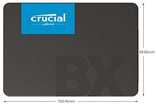 Crucial BX500 Interne SSD, zwart 2 TB