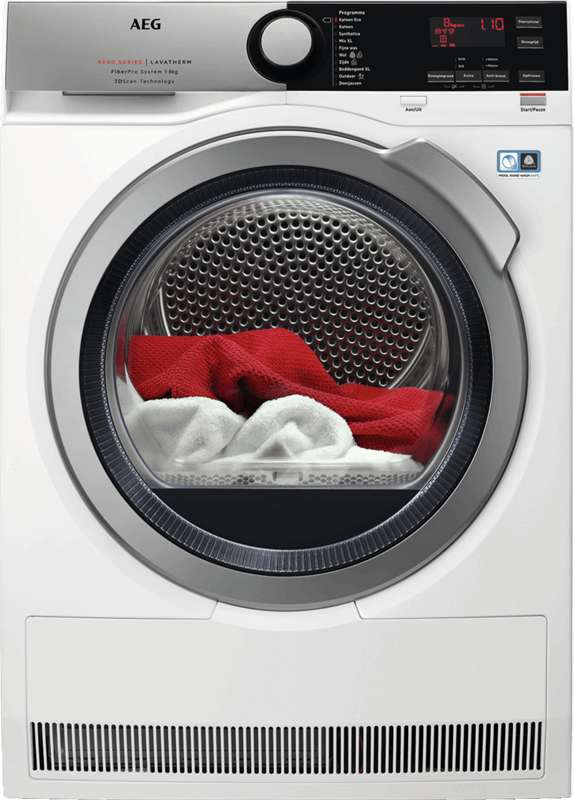 Beste warmtepompdroger AEG FibrePro T9DENS87 - Pepper.com