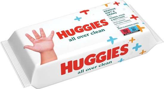 Huggies Billendoekjes All Over Clean 56x 0,99 i.p.v. 9,99