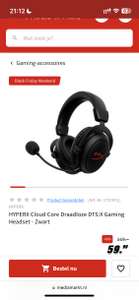HYPERX Cloud Core Draadloze DTS:X Gaming Headset - Zwart