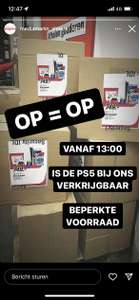 Ps5 voorraad bij mediamarkt Almere centrum!! (Geen korting maar voorraad)