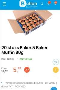 20 Baker &Baker muffins