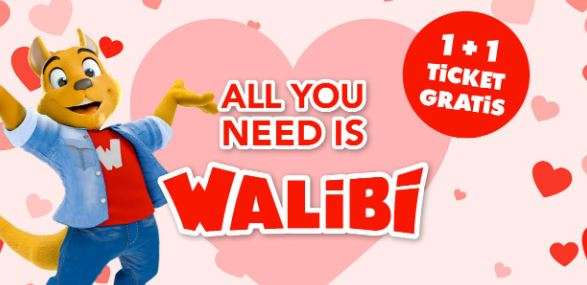 Walibi 1+1 ticket gratis!