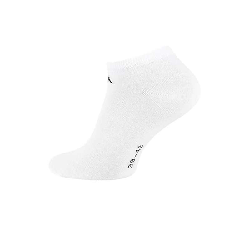 Kappa sneaker sokken: 27 paar in zwart of wit - 39-42 of 43-46