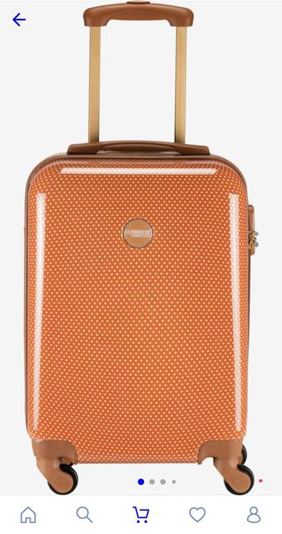 Princess Traveller Trendy Dots – handbagage koffer - small - 30 liter *select-deal*