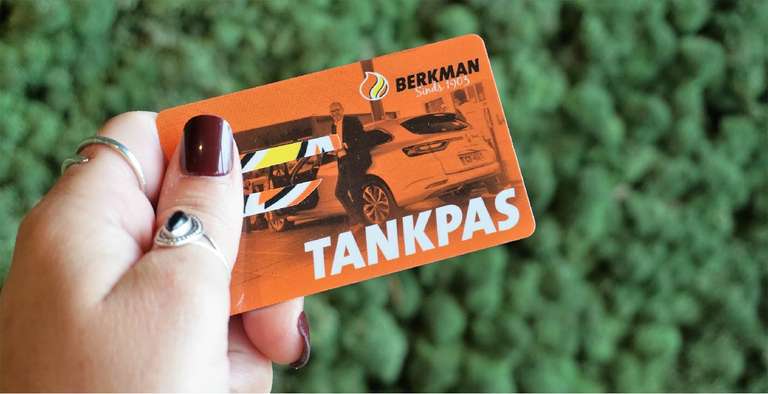 Tankpas voor particulieren - €0,01 korting per liter bij Berkman