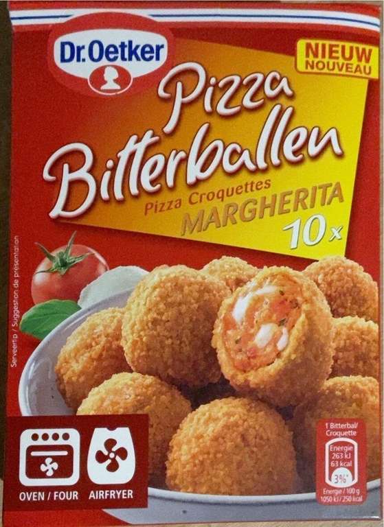 [lokaal] Pizza Bitterballen Margherita @ PLUS van Ommen in Almere Muziekwijk