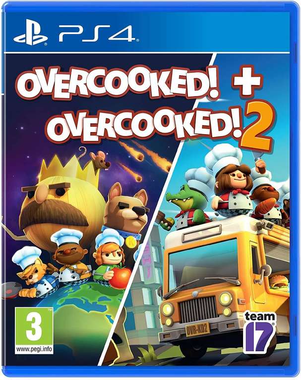 Overcooked! 1 & 2 Double Pack (PS4) @Amazon UK