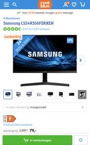 24 inch IPS Samsung monitor voor €79,-