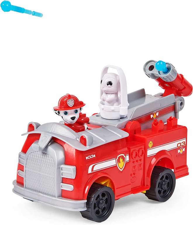 PAW Patrol - Transforming Marshall Rise'n'Rescue toy vehicle with action figures and accessories