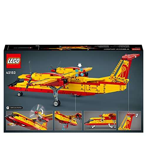 Lego Technic Brandweervliegtuig 42152 laagste prijs ooit