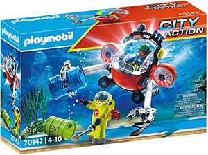 Playmobil - 70142 City Action Redding op zee: omgevingsmissie met duikboot