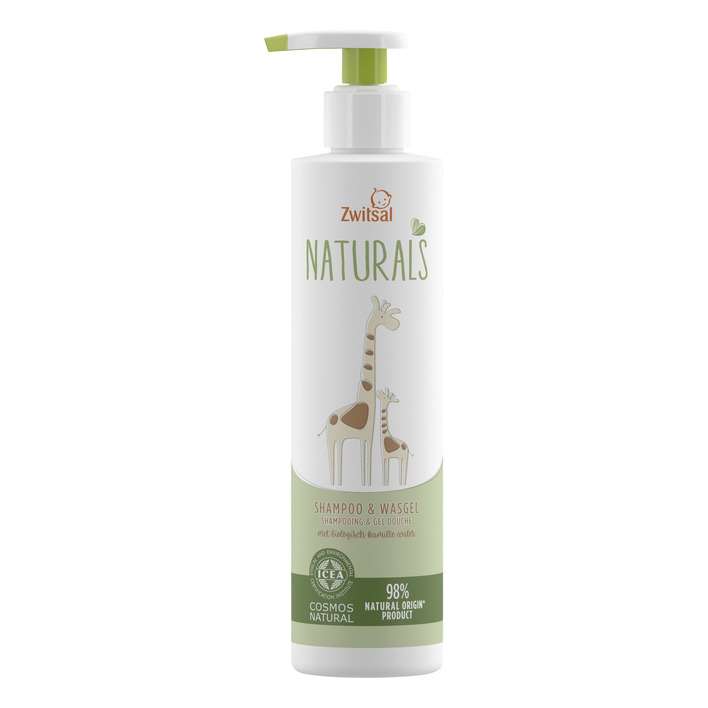 Zwitsal Naturals shampoo & wasgel voor €1,- @ Die Grenze