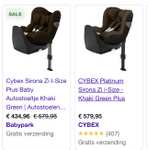 Cybex Sirona Zi I-Size Plus Baby Autostoeltje Khaki Green